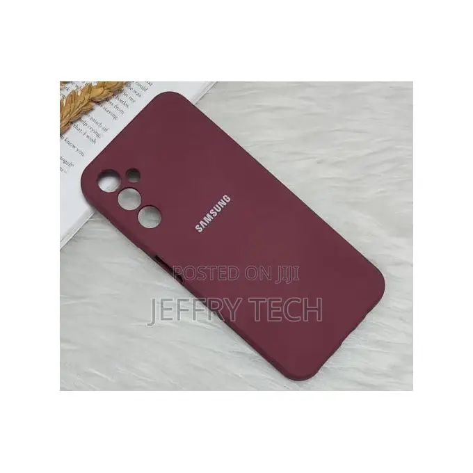 Soft Silicone Back Cover for Samsung Galaxy S25 Plus – Protec Maroon