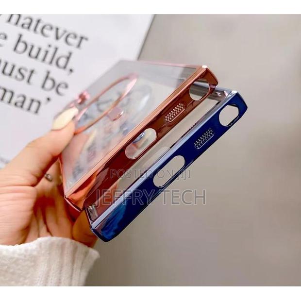 Hockproof Galaxy S25 Ultra Case Compatible With Magsafe, Blue Edge - thumbnail 2