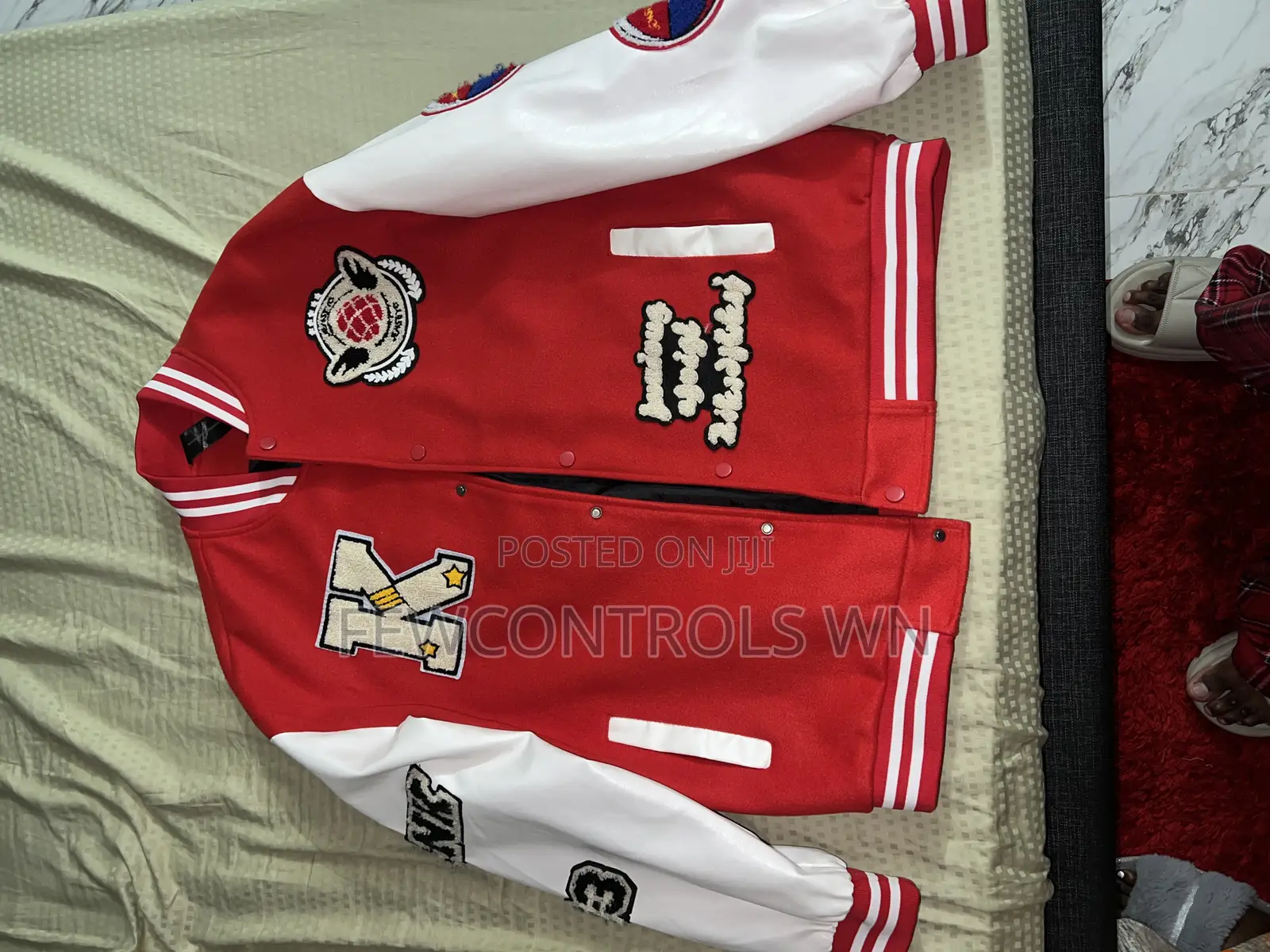 Varsity Jacket (Red and Green)