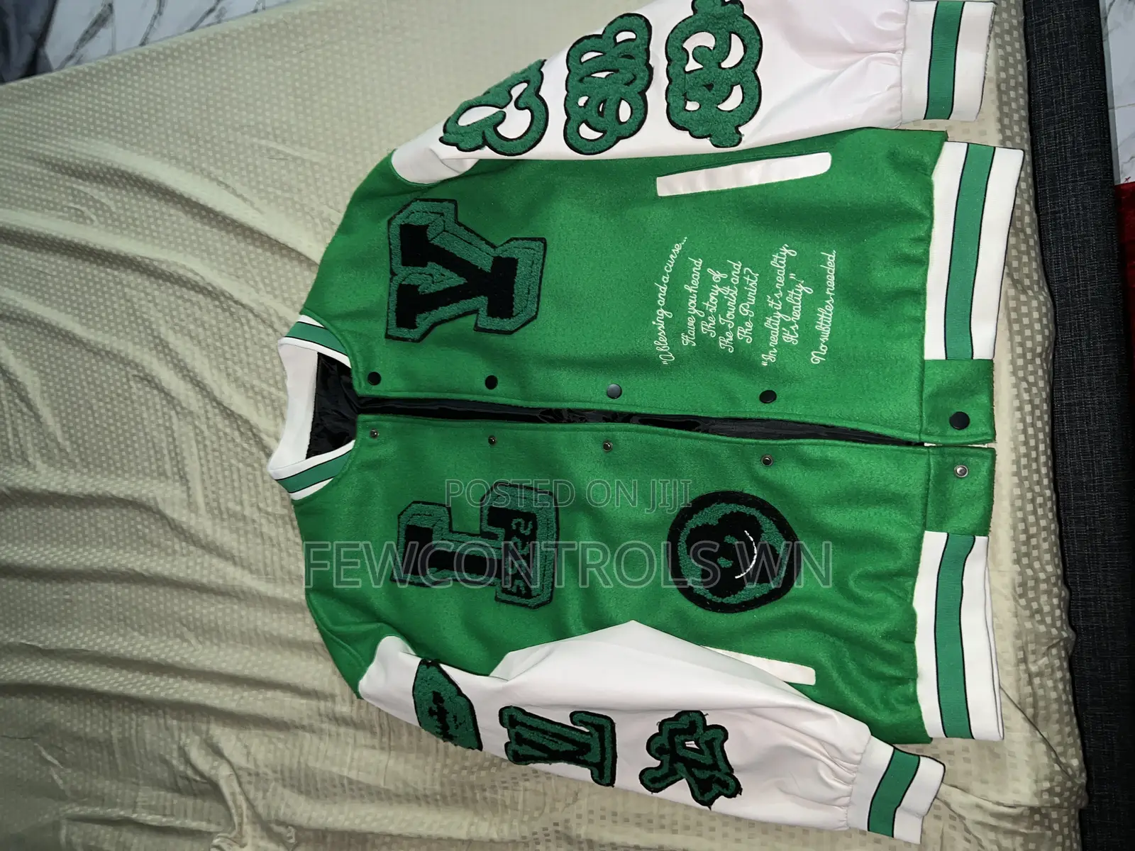 Varsity Jacket (Red and Green)