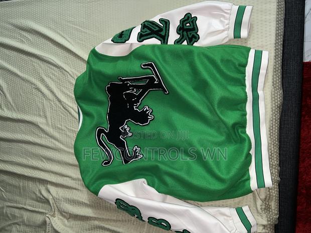 Varsity Jacket (Red and Green) - main view