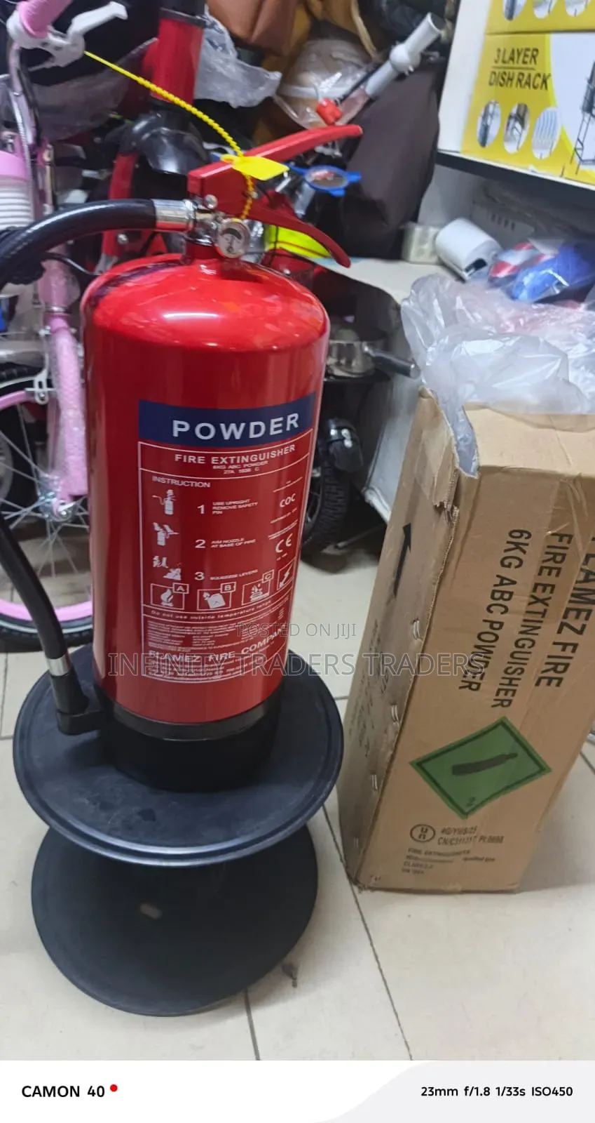 6kg Fire Extinguisher Dry Powder