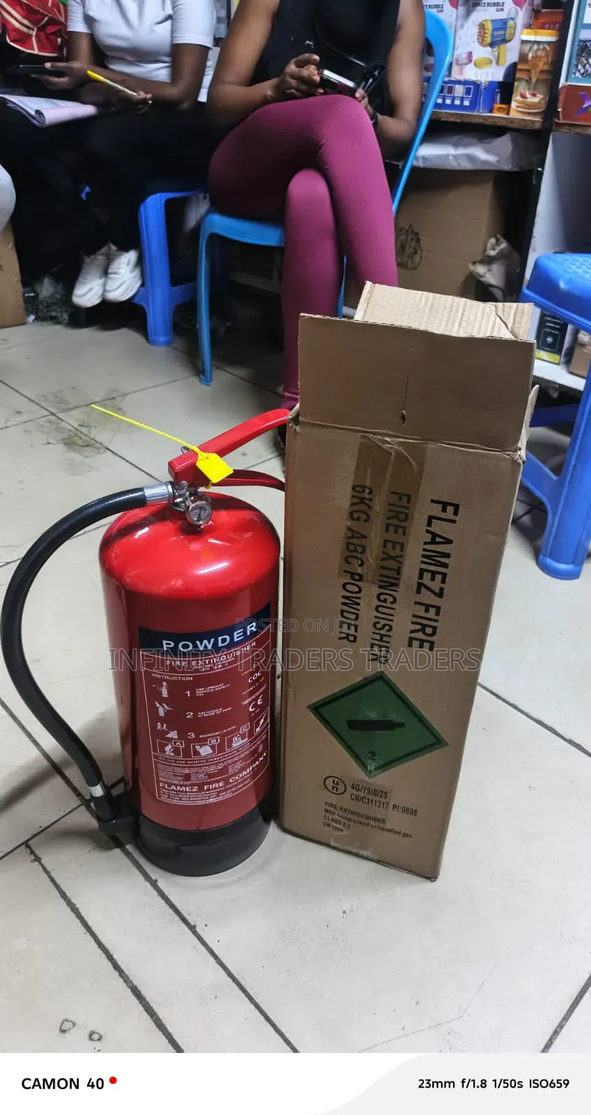 Dry Powder 6kgs Fire Extinguisher