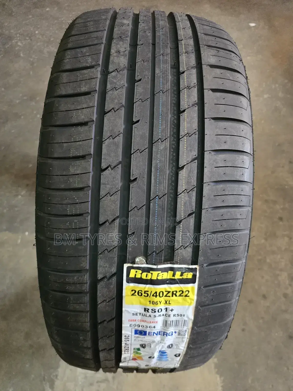 265 /40 R22 Rotalla Tyres