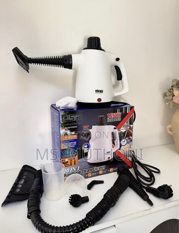 Multi-Surface Handheld Pressurized Steam Cleaner With 10 PCS Accessory - main view
