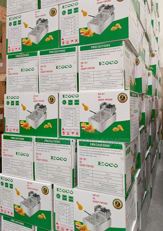 Ecco 6litres Single Deepfryer - main view