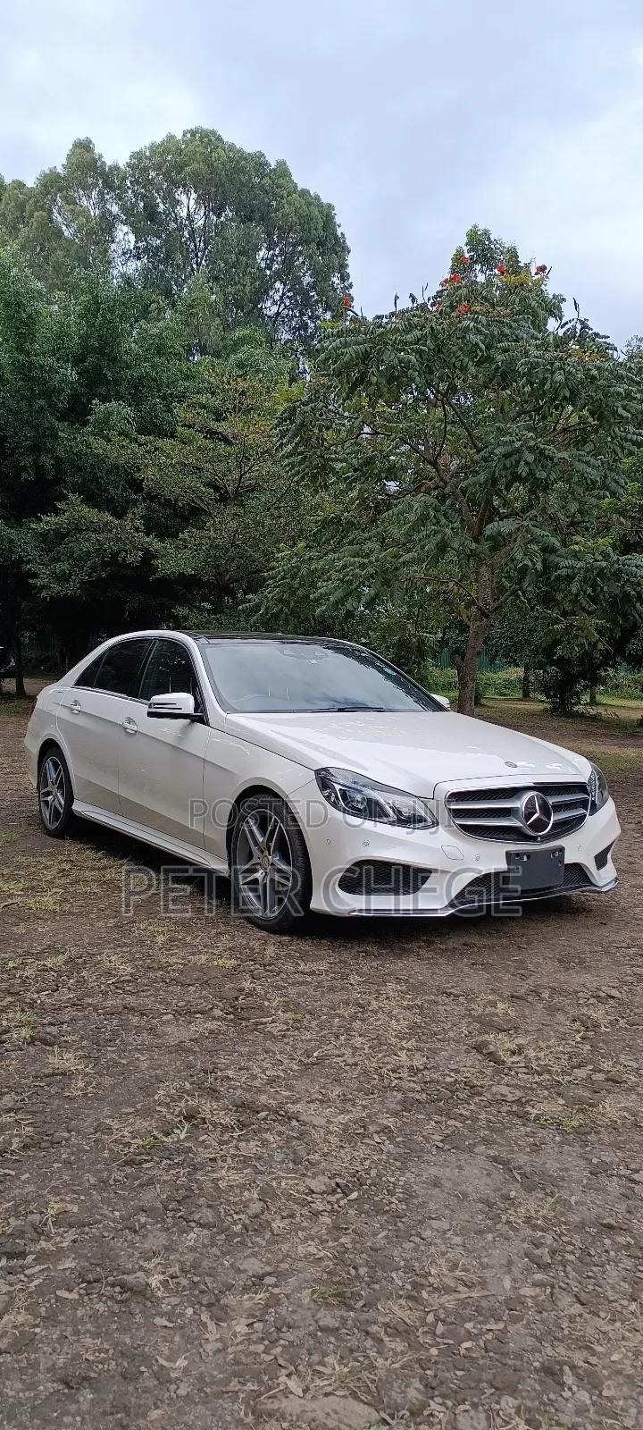 Mercedes-Benz E400 2016 White