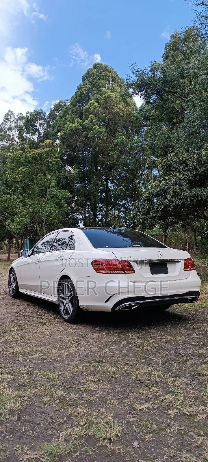 Mercedes-Benz E400 2016 White