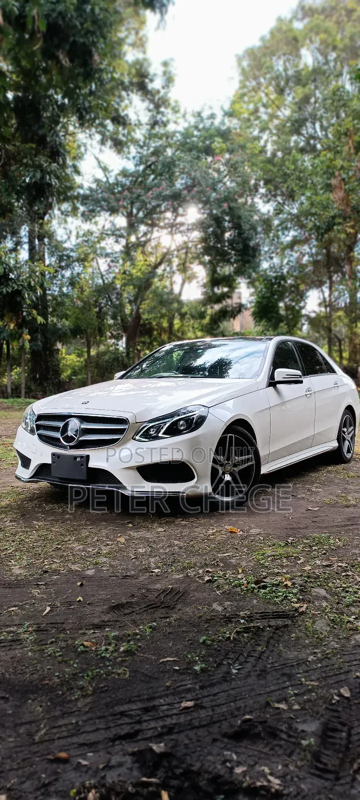 Mercedes-Benz E400 2016 White