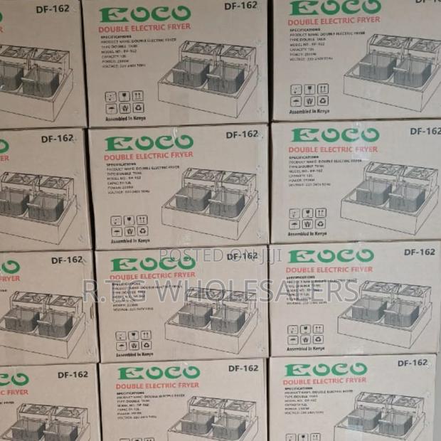 Ecco 6l + 6l Double Tank Electric Deep Fryer