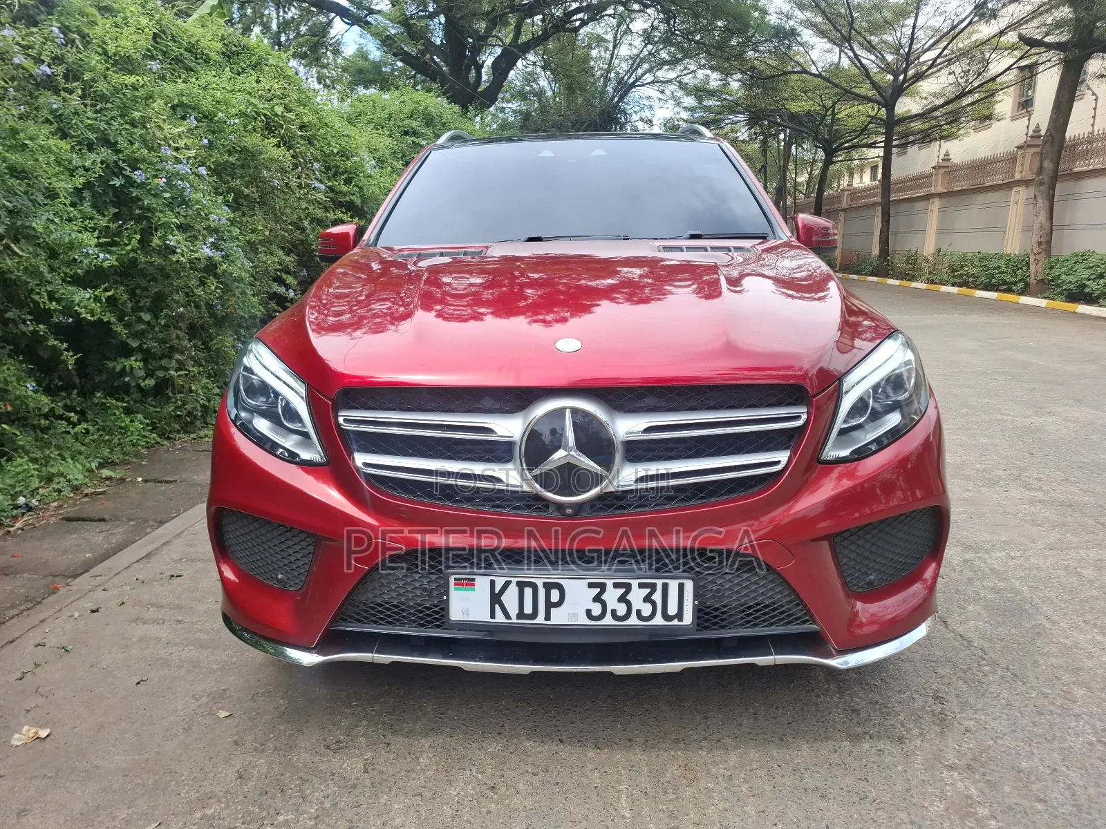 Mercedes-Benz GLE-Class GLE 350d 4MATIC 2016 Red