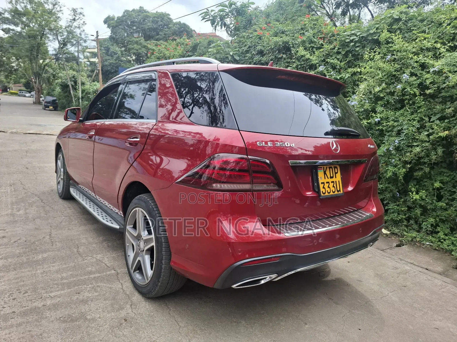 Mercedes-Benz GLE-Class GLE 350d 4MATIC 2016 Red