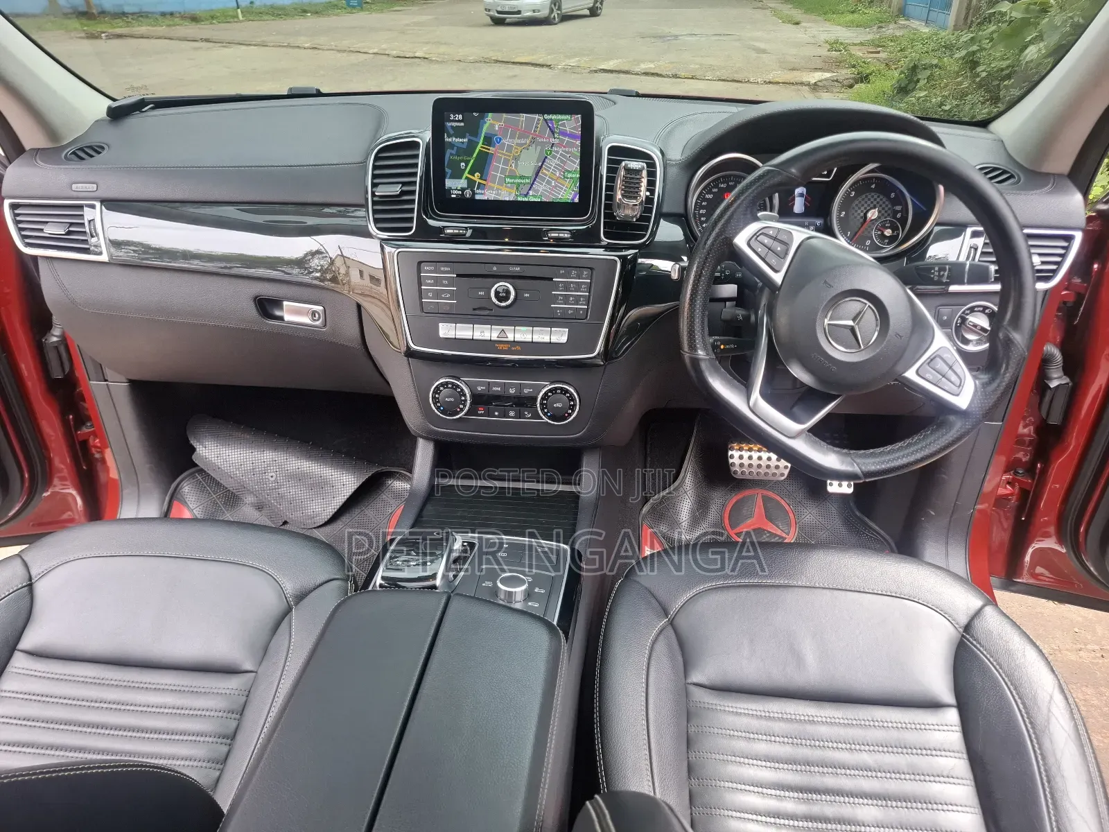 Mercedes-Benz GLE-Class GLE 350d 4MATIC 2016 Red