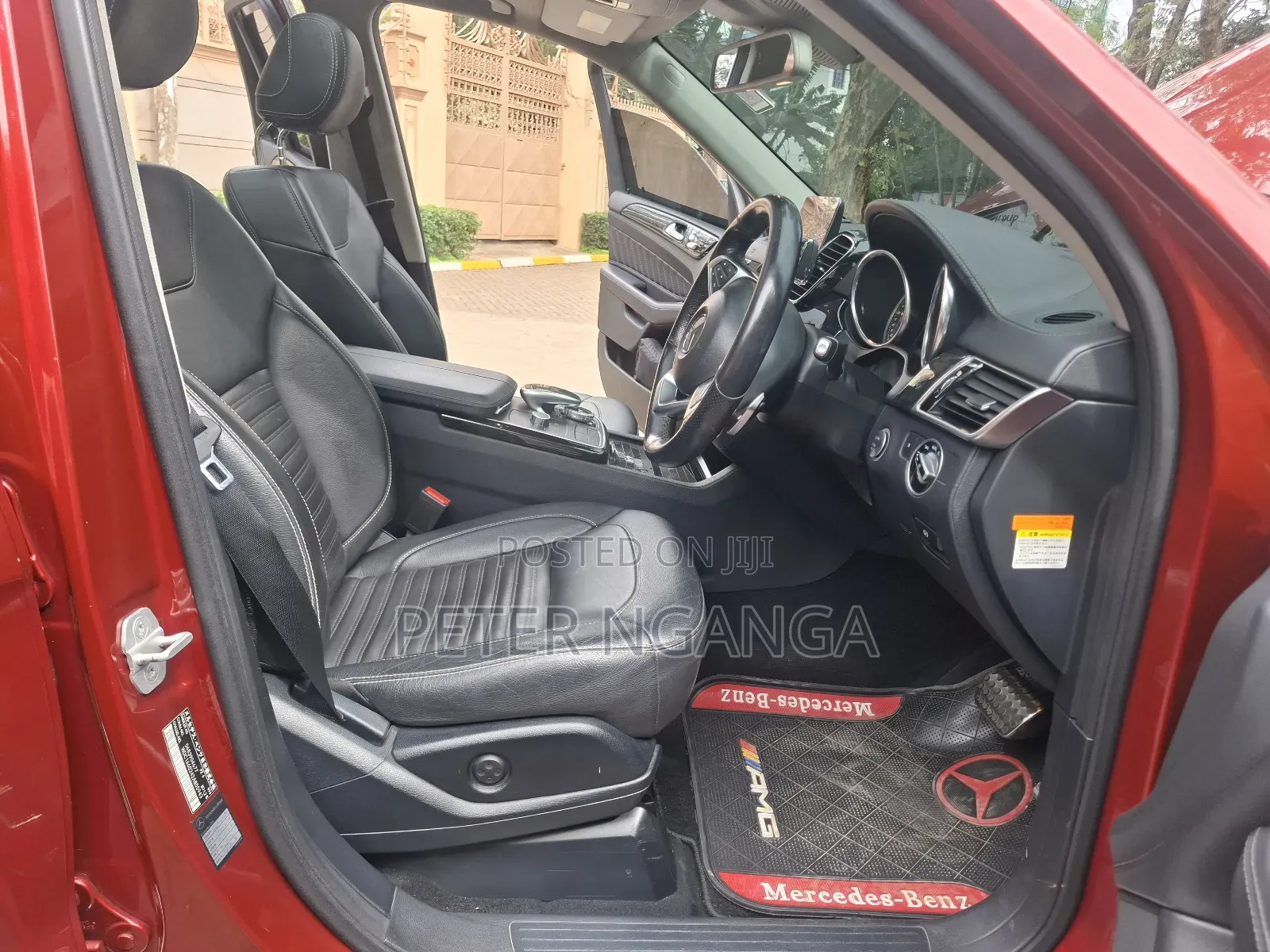 Mercedes-Benz GLE-Class GLE 350d 4MATIC 2016 Red