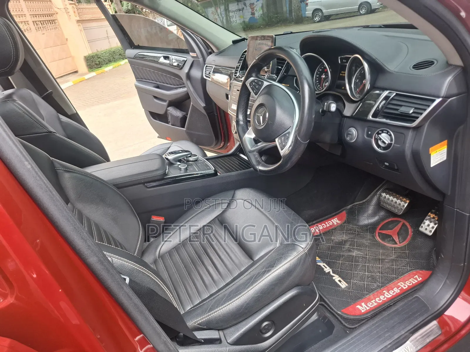 Mercedes-Benz GLE-Class GLE 350d 4MATIC 2016 Red