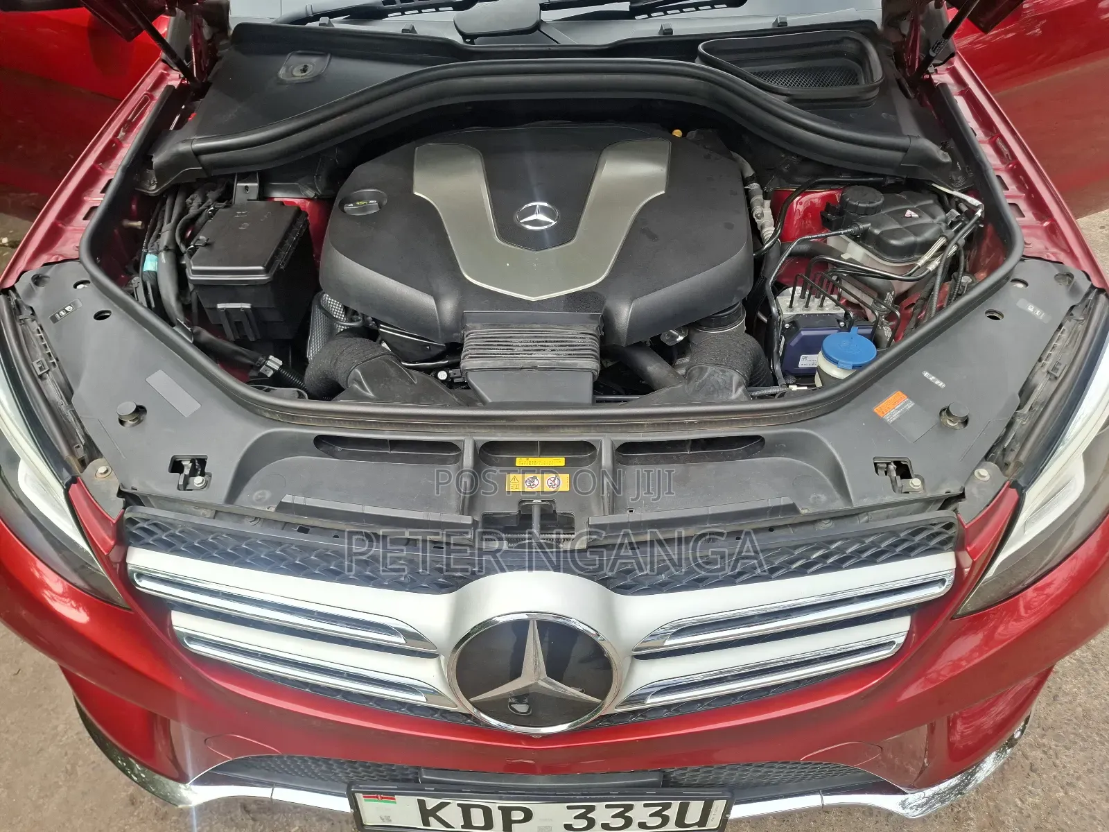 Mercedes-Benz GLE-Class GLE 350d 4MATIC 2016 Red
