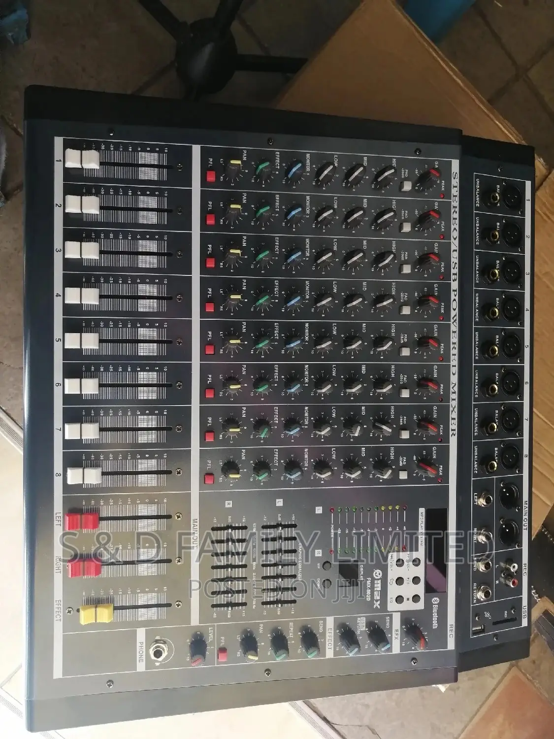 Omax 8 Channels