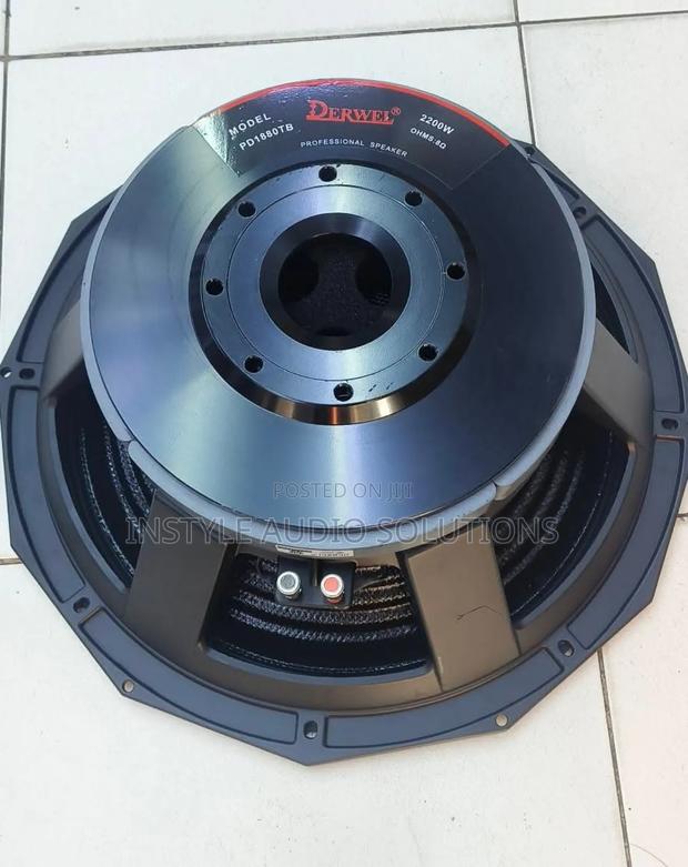 Darwell Pd 1880td 2200w High-Quality 18" Bass Speaker 8 Ohms
