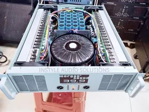 Morgan Sound 39.9 Powerful 2 Channels Powered Amplifier 20 Capacitors
