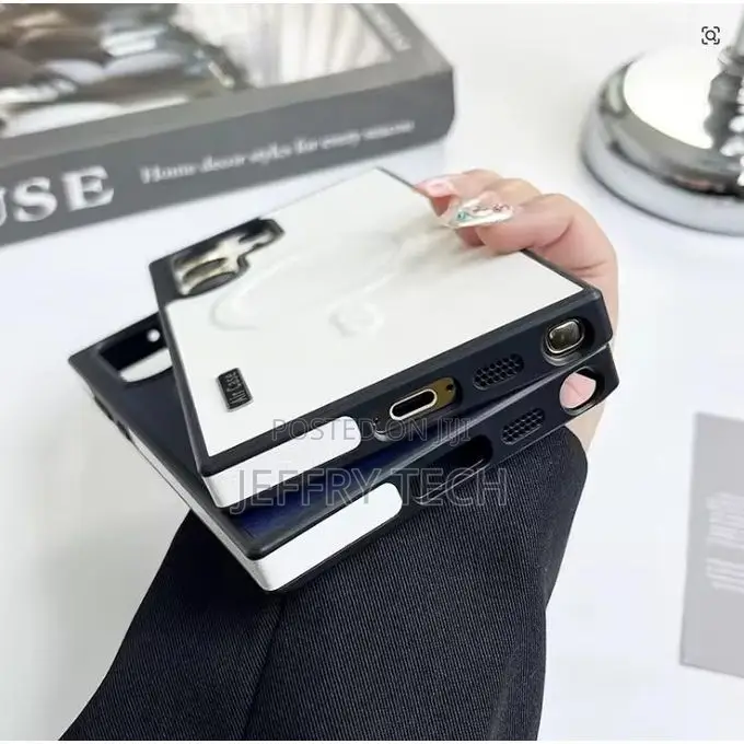 Samsung Galaxy S24 Ultra Cover Military Grade Leather, Magnetic Closur