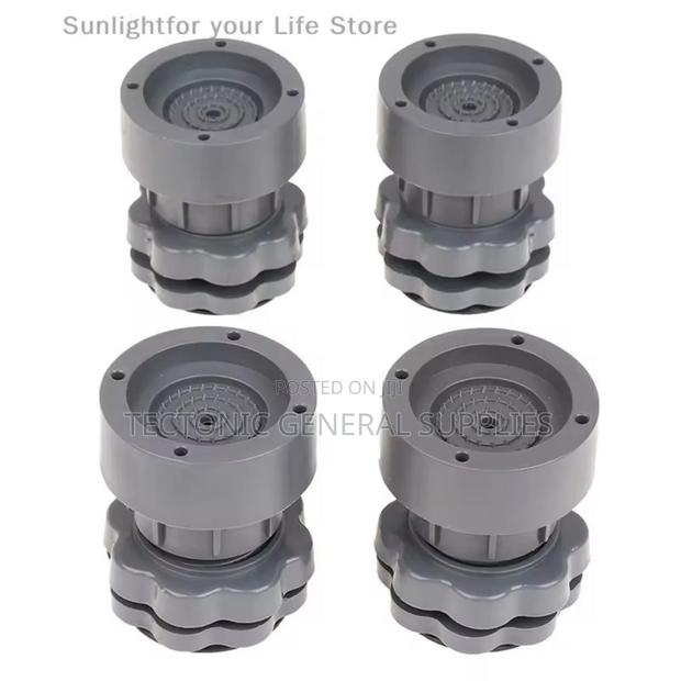 *4pcs Heavy Duty Adjustable Height Washing Machine Anti Vibration Pad - main view