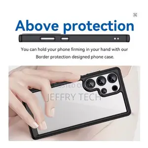 Samsung Galaxy S24 Ultra Back Cover Transparent, Clear and Colorless W