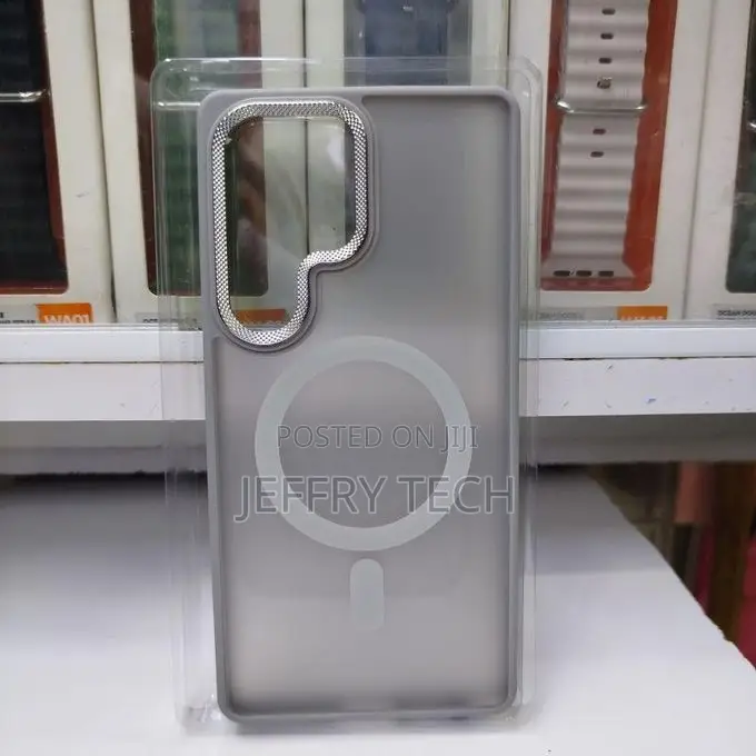 Grey Matte Finish Stylish for Magsafe for Samsung Galaxy S24 Ultra