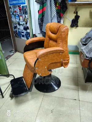 Brown Barber Chair