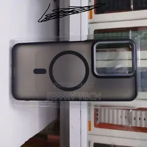 Black Premium Magsafe Compatible Fr Magsafe Cover for Xiaomi Redmi 13c