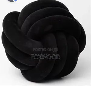 Modern Homes Decorative Knot Ball Pillow.