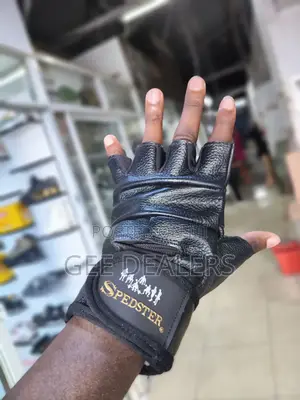 Weight Training Gloves, Leather Gym Gloves
