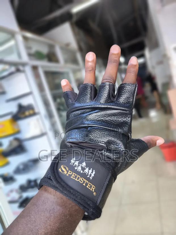 Weight Training Gloves, Leather Gym Gloves
