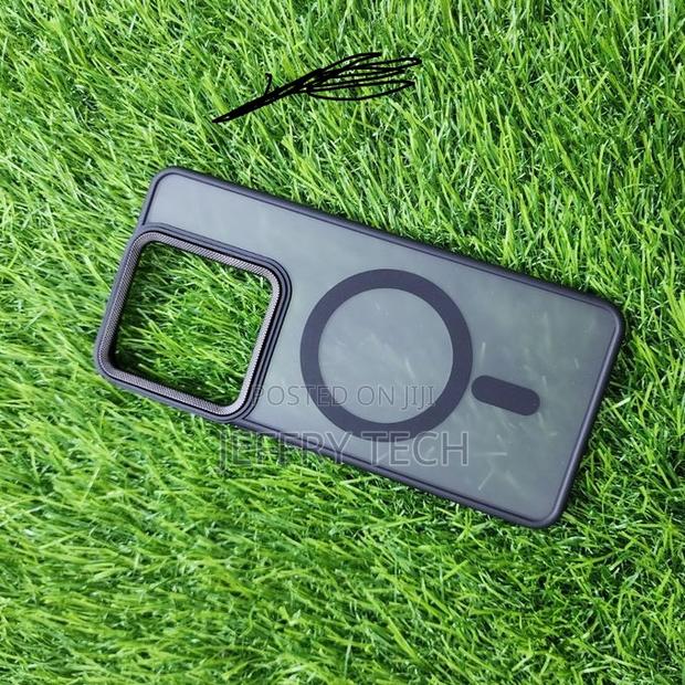 Matte Finish Stylish Case for Magsafe for Xiaomi Redmi Note 13 Pro - thumbnail 3