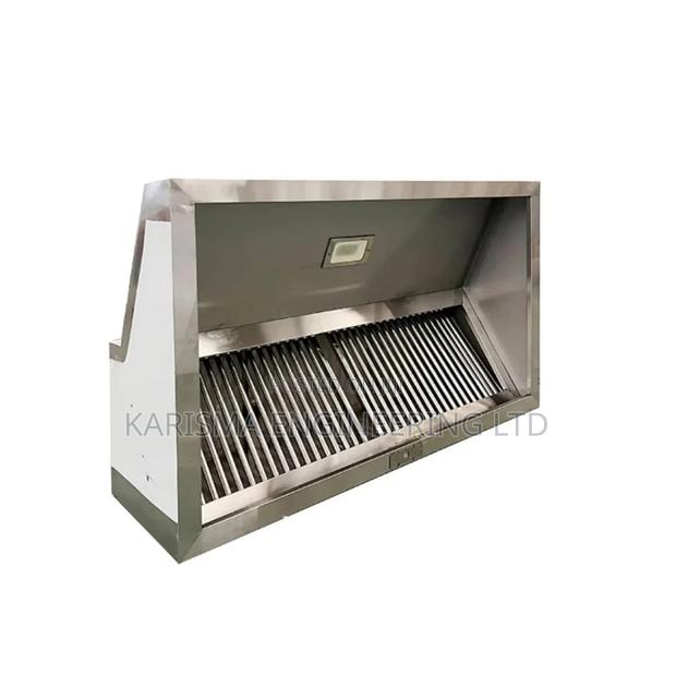 Commercial Stainless Steel Kitchen Exhaust Hood