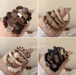 Rubber Bandelastic Hair Rope 5pcs - thumbnail 2