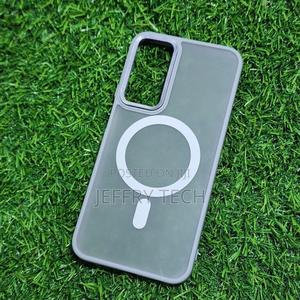 Grey Magnetic Case With Tactile Magsafe for Samsung Galaxy S24 Fe - thumbnail 2