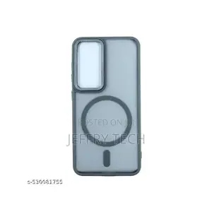Grey Magnetic Case With Tactile Magsafe for Samsung Galaxy S24 Fe