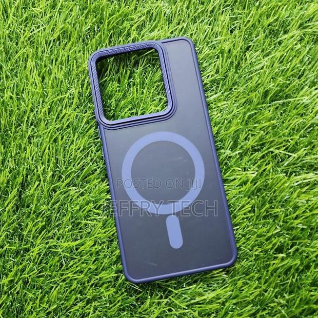 Finish Stylish Magnetic Back Cover for Xiaomi Redmi Note 13 Pro