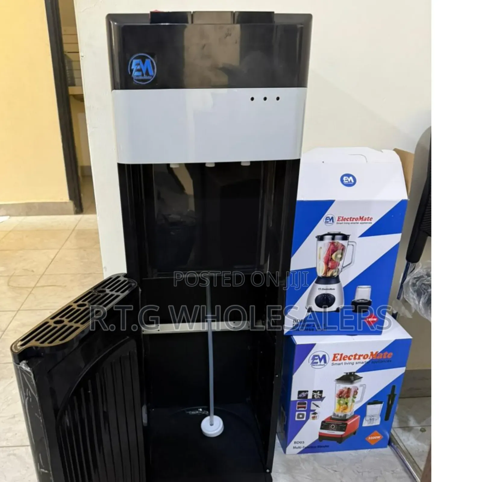 Electromate Bottom Load Water Dispenser With Hot, Cold Normal Taps