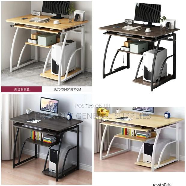 *Ergonomic Modern Compact Computer Desk - main view