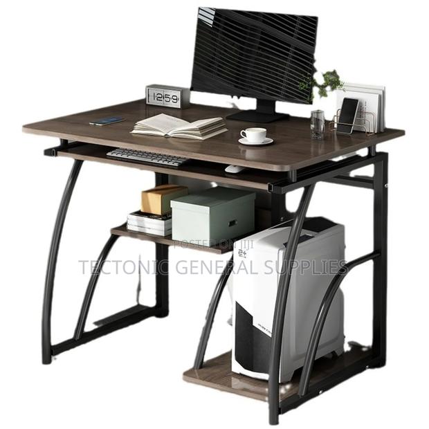 *Ergonomic Modern Compact Computer Desk - thumbnail 3