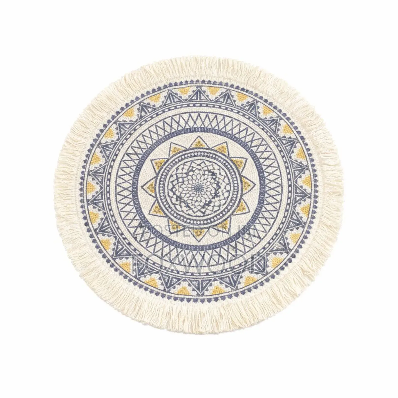 Boho Style Jute Table Place Mats
 6pcs