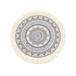 Boho Style Jute Table Place Mats
 6pcs