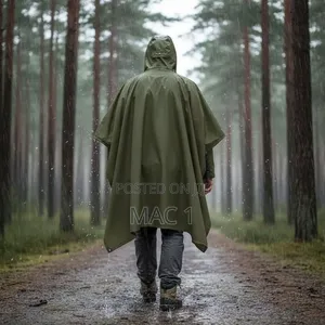 Ttactical Raincoat Poncho Waterproof Adult Raincoats