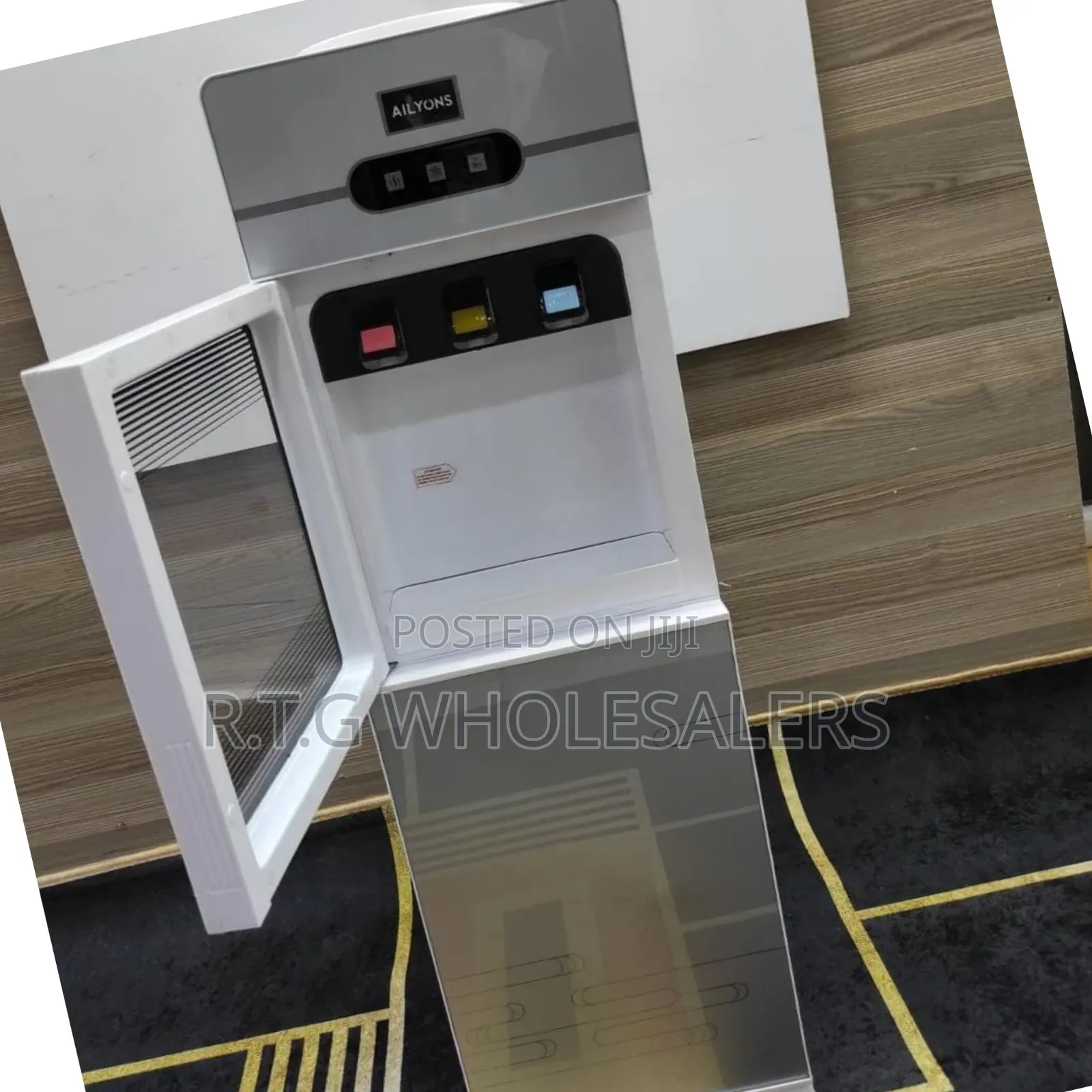 Ailyons 3‐Tap Floor Water Dispenser – Reliable Hot Cold Supply