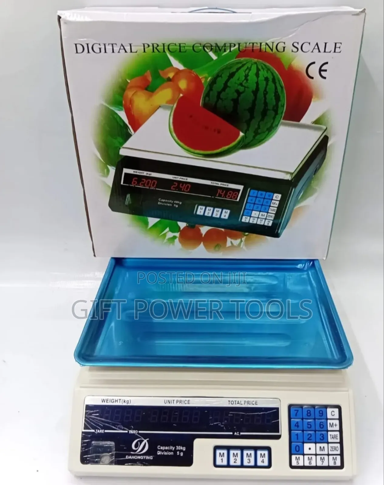 Acs Flat Weighing Scale/30kgs Flat Weighing Scale