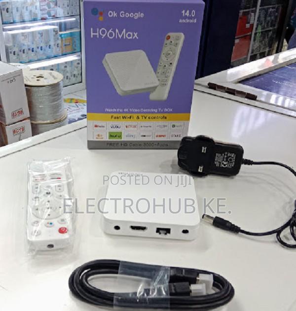 4k Uhd Android Tv Box H96max 2+16 Android 14.0 - thumbnail 2