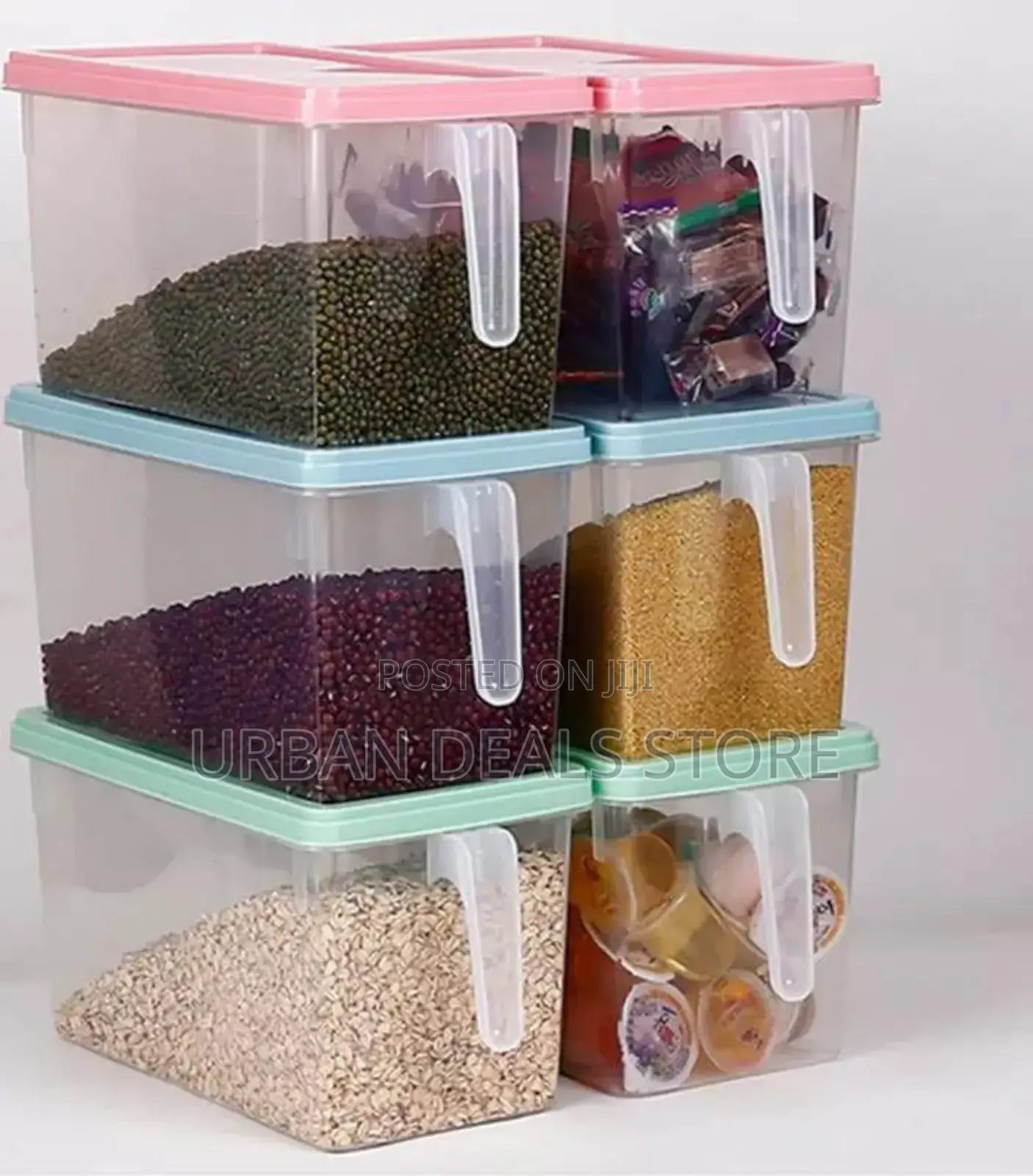 Multipurpose Cereal Holders/ Fridge Storage Containers 5 Litres!!