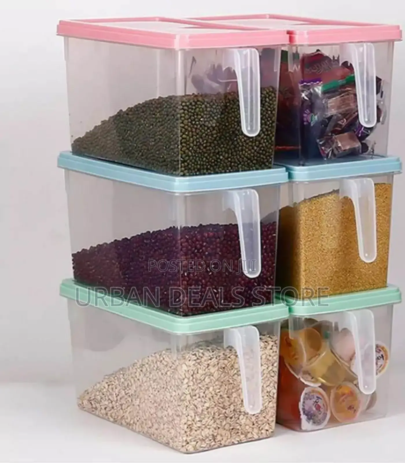 Cereal Holders/ Fridge Storage Containers . Capacity 5 Litres!!