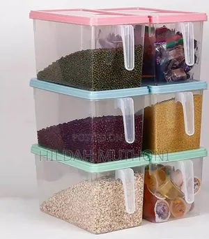 Cereal Holders/ Fridge Storage Containers . Capacity 5 Litres!!